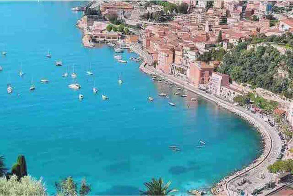 Petit Cocon Lägenhet Villefranche-sur-Mer Exteriör bild